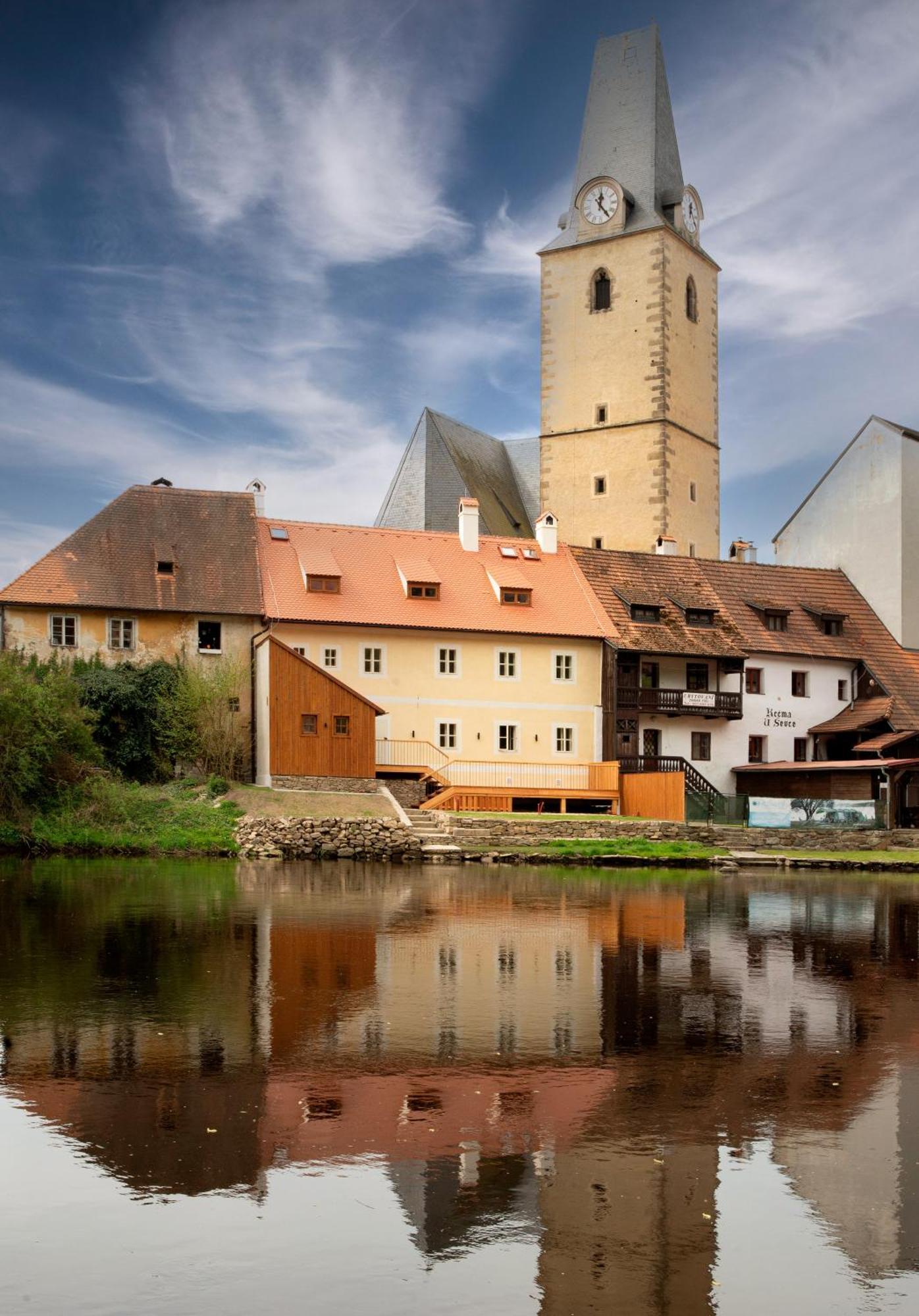 Pension U Farni Skoly Rožmberk nad Vltavou Exteriör bild